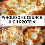High Protein Cottage Cheese Chips for Healthy & Guilt-Free Snacking 4 Bowl of crispy cottage cheese chips served as high protein snacks for healthy snacking