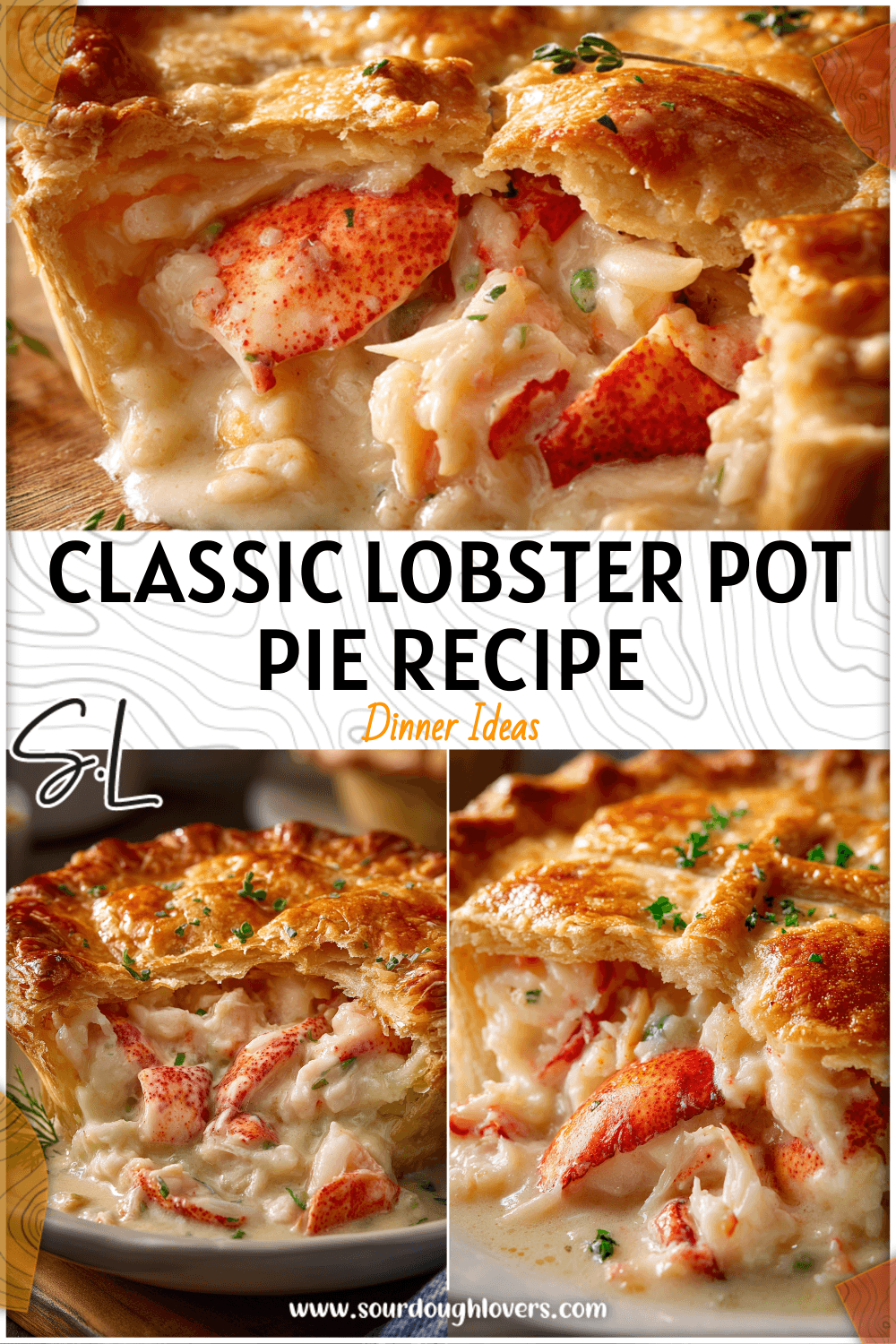 Homestyle Lobster Pot Pie Using Frozen Lobster Tails 3 Homestyle Lobster Pot Pie Using Frozen Lobster Tails