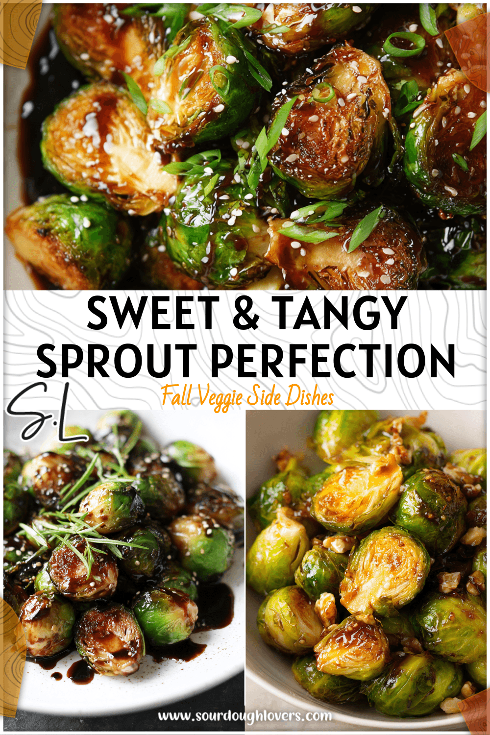 Honey Balsamic Brussels Sprouts With Ginger Glaze - The Healthful Ideas 3 Honey Balsamic Brussels Sprouts With Ginger Glaze - The Healthful Ideas