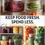 Keep Real Food Fresh & Cut Waste: Simple Budget-Friendly Tips 4 Fresh produce stored neatly in glass containers showing food storage hacks and ways to keep food fresh longer.