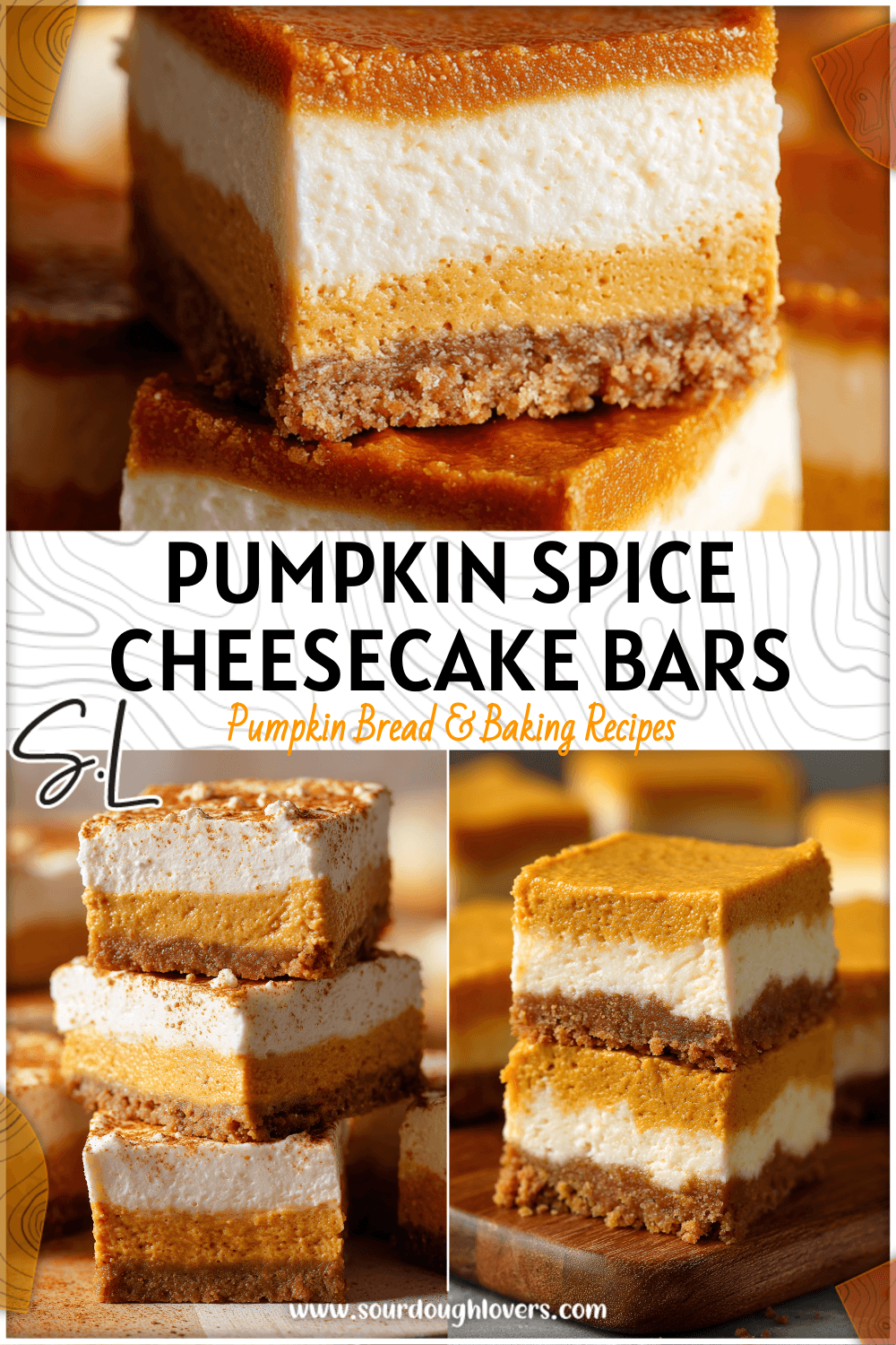 Pumpkin Spice Cheesecake Bars Made with Homemade Pumpkin Puree 3 Pumpkin Spice Cheesecake Bars Made with Homemade Pumpkin Puree