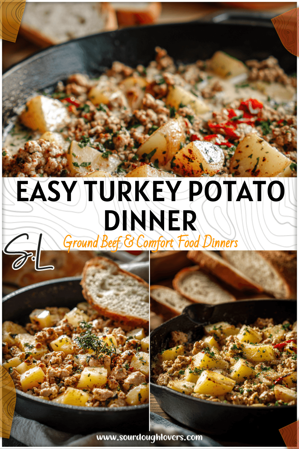 Savory Ground Turkey & Potato Skillet: Easy Dinner Option Everyone Loves 3 Savory Ground Turkey & Potato Skillet Easy Dinner Option Everyone Loves
