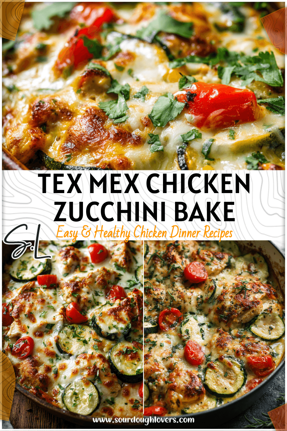 Tex Mex Chicken and Zucchini Bake Healthy Dinner Idea 3 Tex Mex Chicken and Zucchini Bake Healthy Dinner Idea