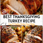 The Best Turkey Breast Recipe For A Cozy Thanksgiving Table 4 Sliced roasted whole turkey breast served with holiday sides and herbs.