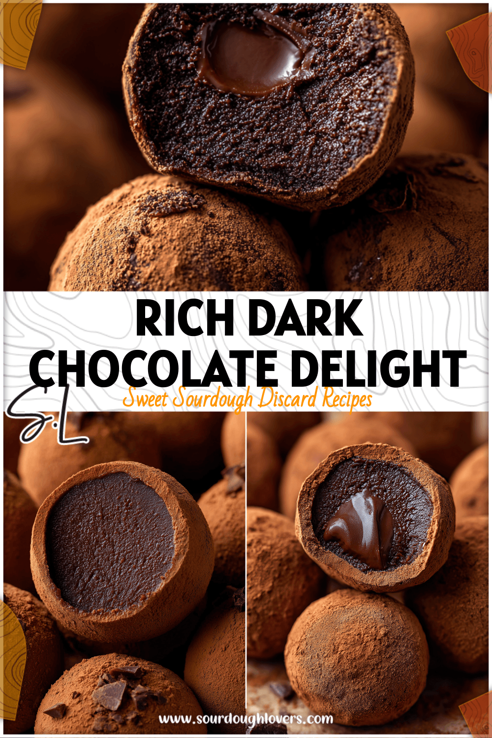 Dark Chocolate Sourdough Truffles Inspired by Lindor Chocolate Recipe 4 Dark Chocolate Sourdough Truffles Inspired by Lindor Chocolate Recipe