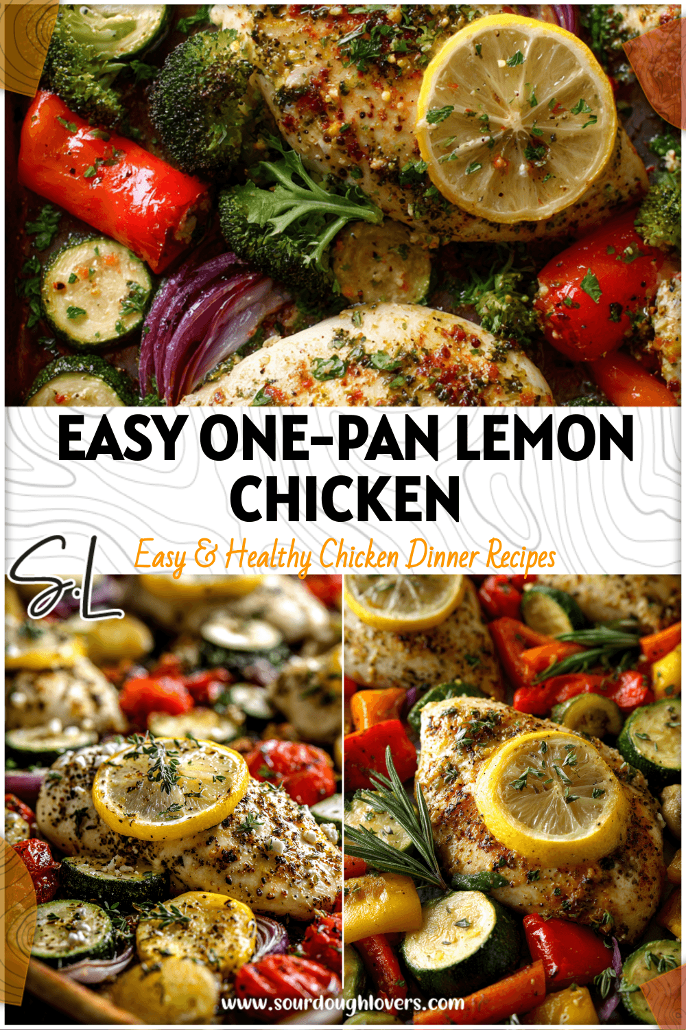 One-Pan Lemon Chicken & Veggies for Easy Dinner Meal Prep 4 One-Pan Lemon Chicken and Veggies for Easy Dinner Meal Prep
