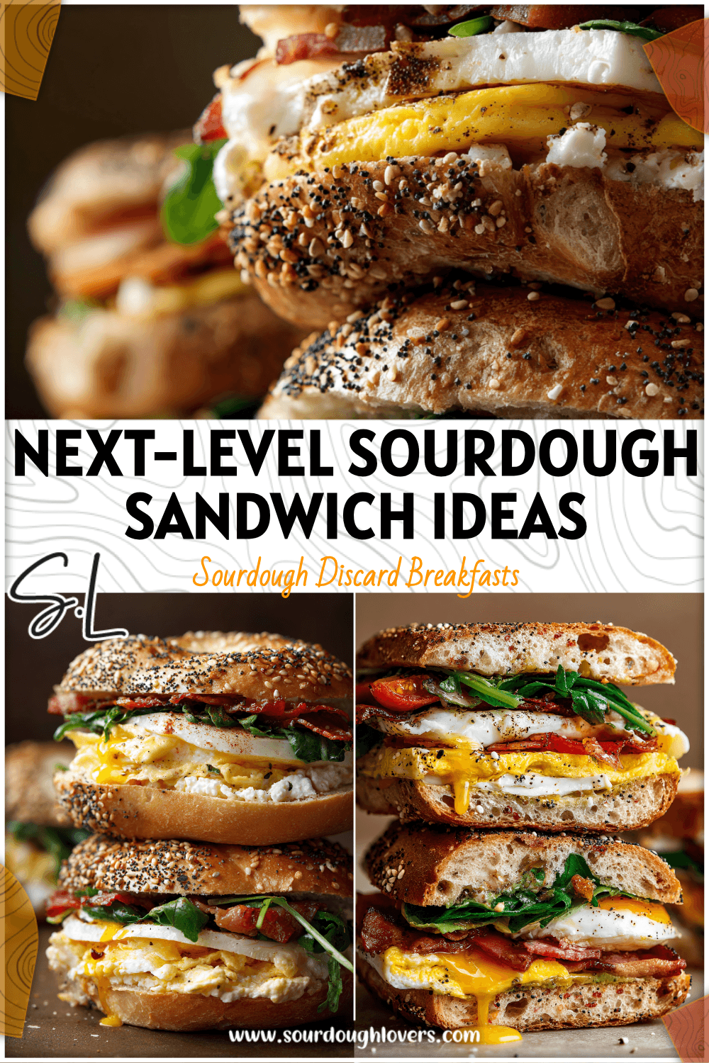 Sourdough Everything Bagel Sandwiches