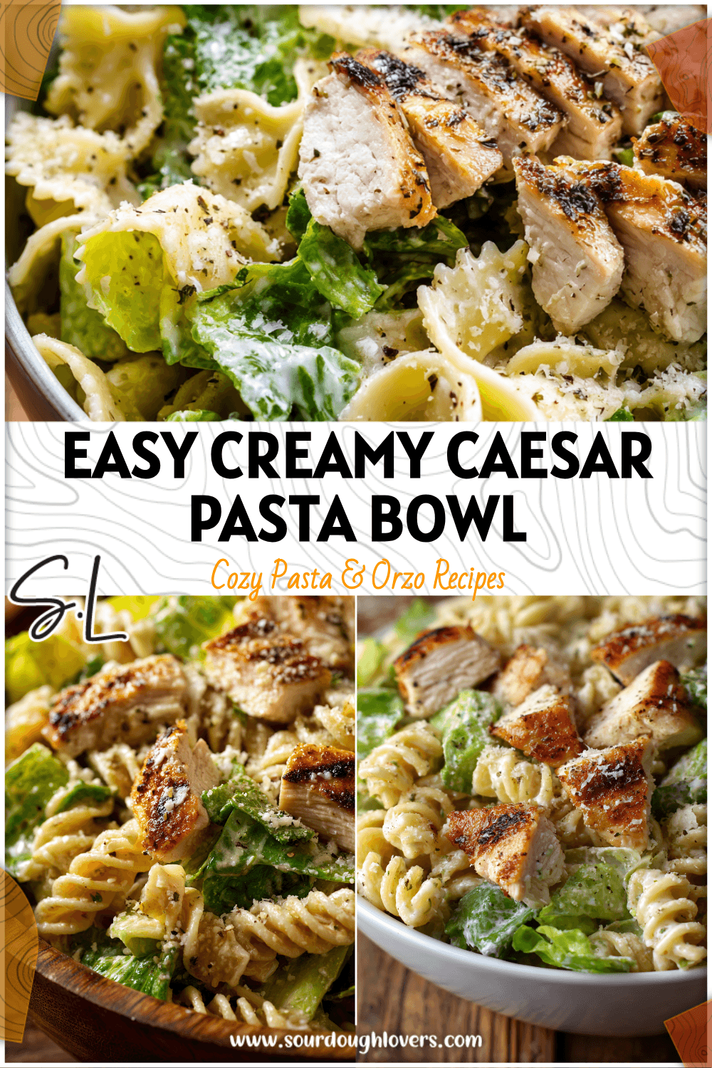 Creamy Chicken Caesar Pasta Salad Recipe for Easy Lunches 4 Creamy Chicken Caesar Pasta Salad Recipe for Easy Lunches