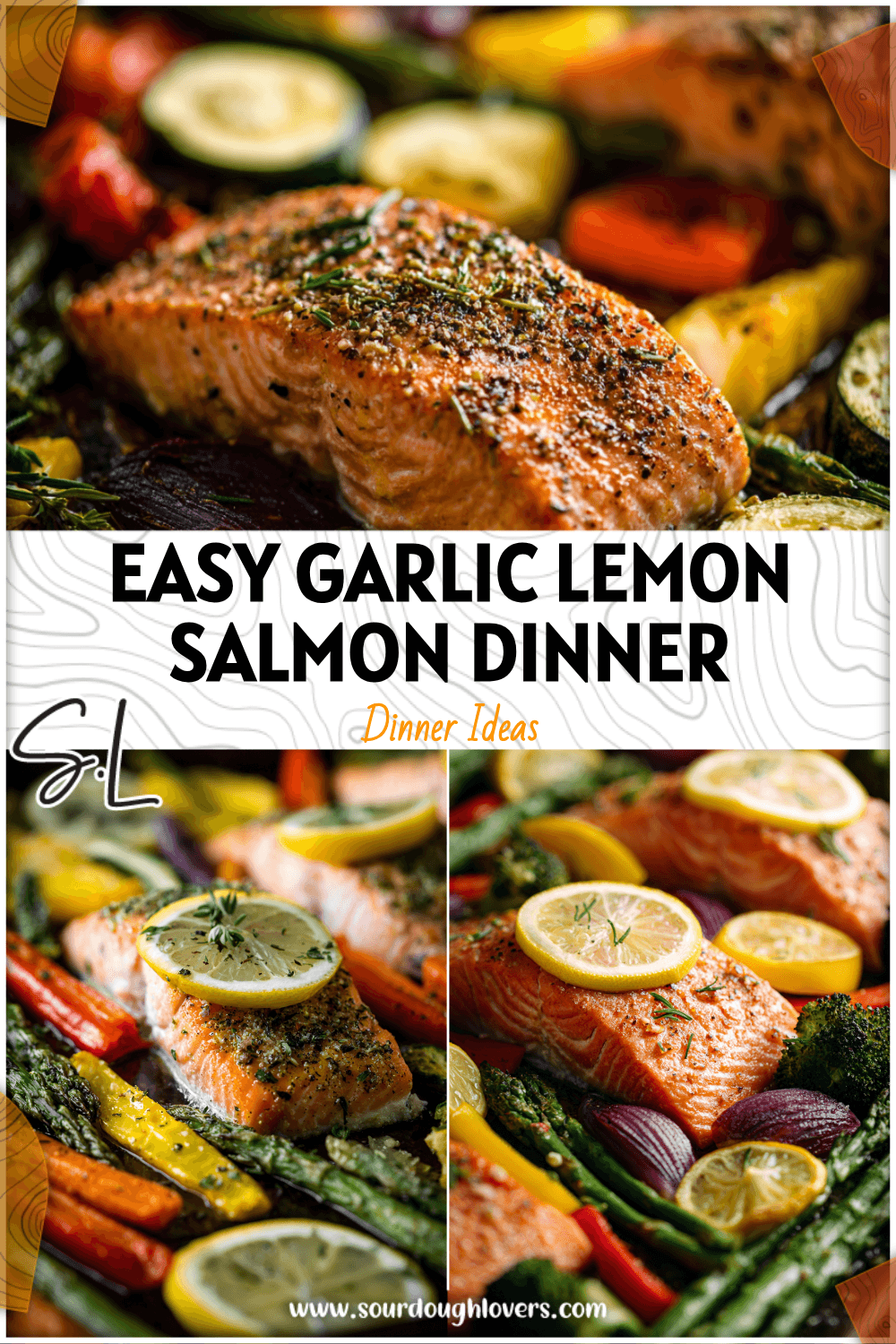 Garlic Lemon Salmon Sheet Pan Dinner for Easy Healthy Nights 4 Garlic Lemon Salmon Sheet Pan Dinner for Easy Healthy Nights