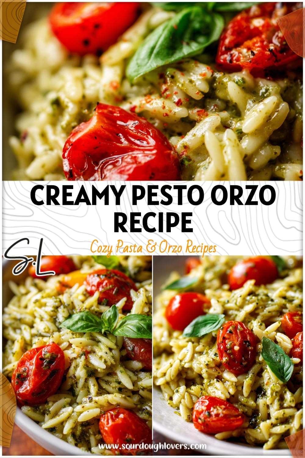Creamy Pesto Orzo with Cherry Tomatoes: Easy & Flavorful One-Pan Meal