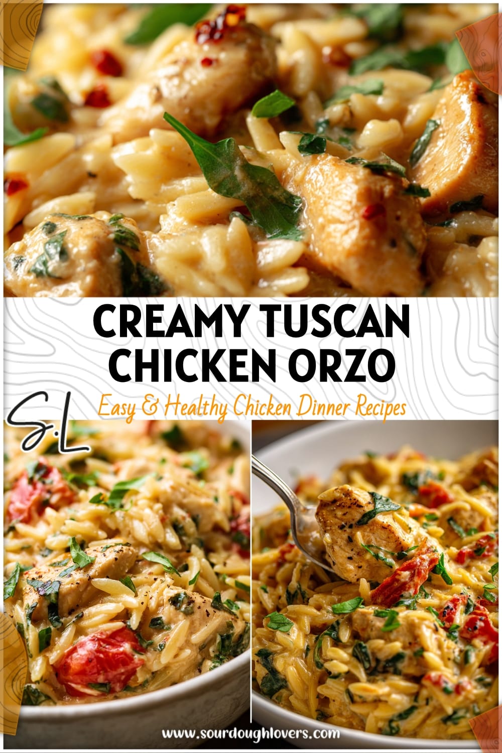 Creamy Tuscan Chicken Orzo: Easy One-Pot Dinner Recipe