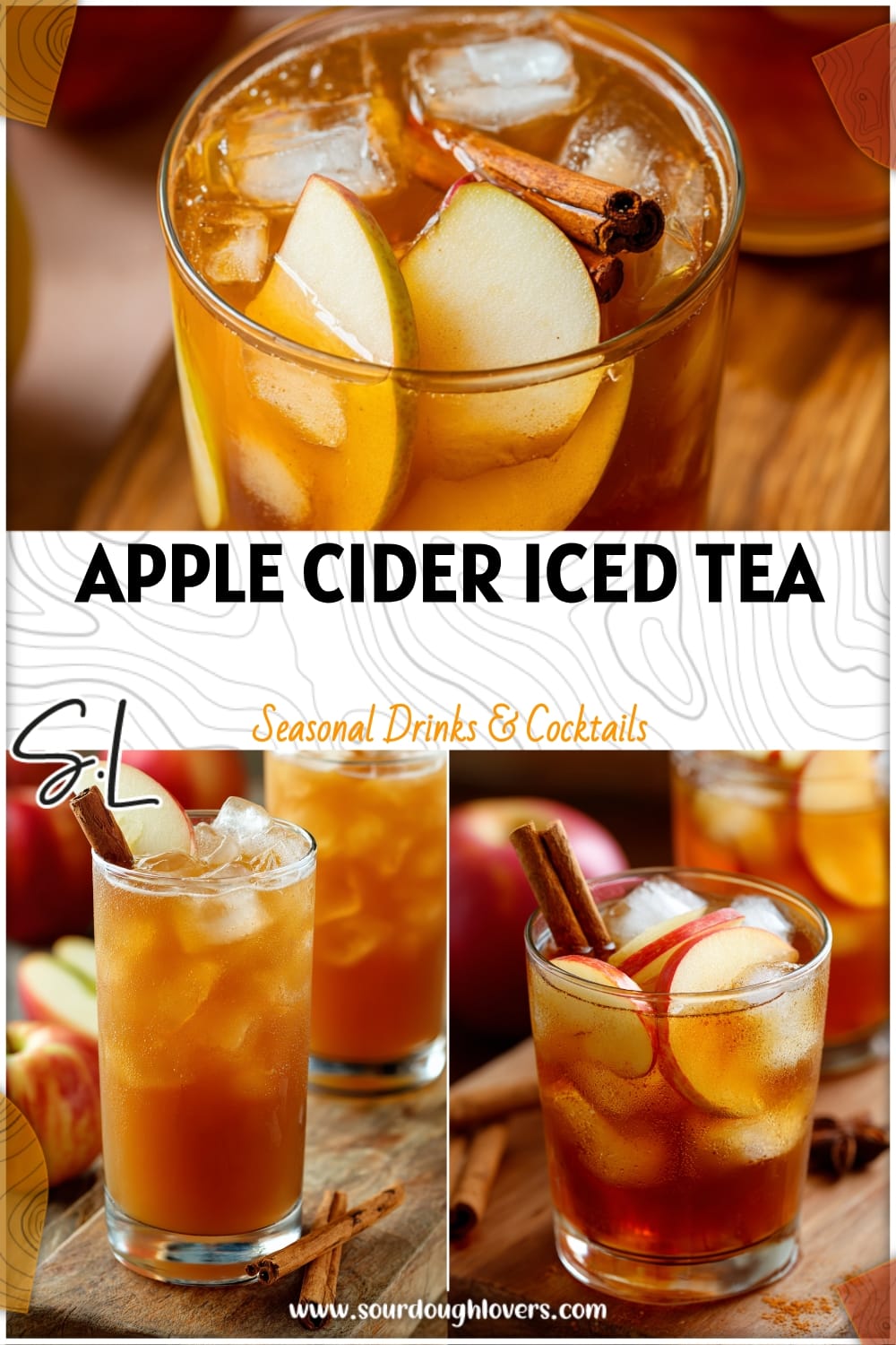 Apple Cider Iced Tea: Your Go-To Caffeine-Free Fall Drink!