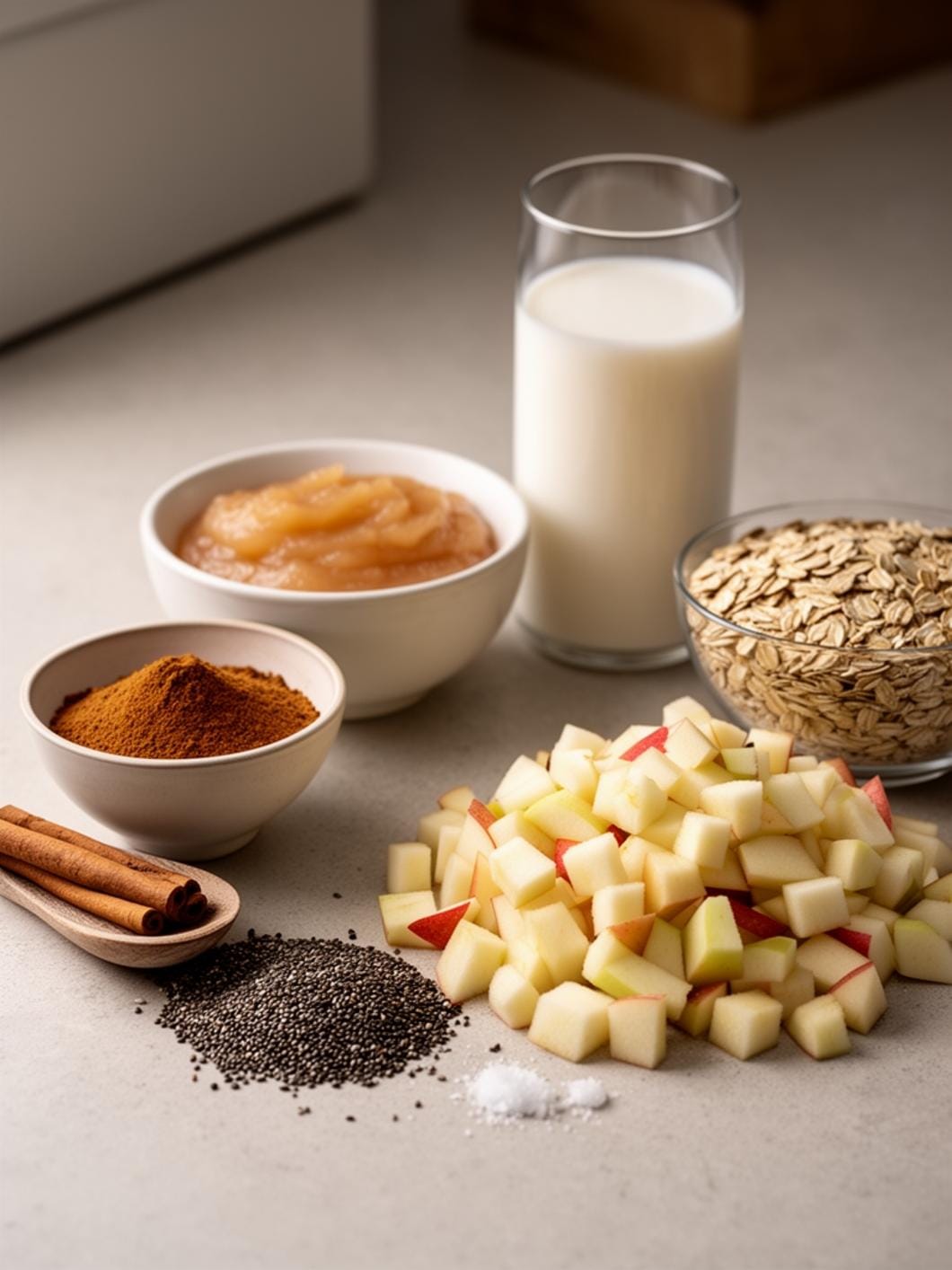 Apple Cinnamon Overnight Oats: Easy Meal Prep Breakfast