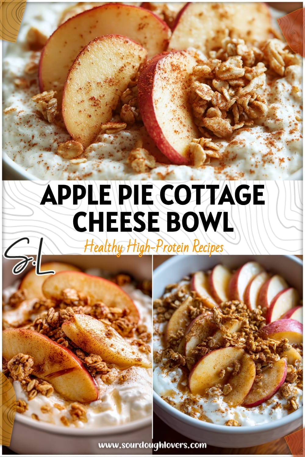 Apple Pie Cottage Cheese Bowl: Healthy & Cozy Breakfast Idea