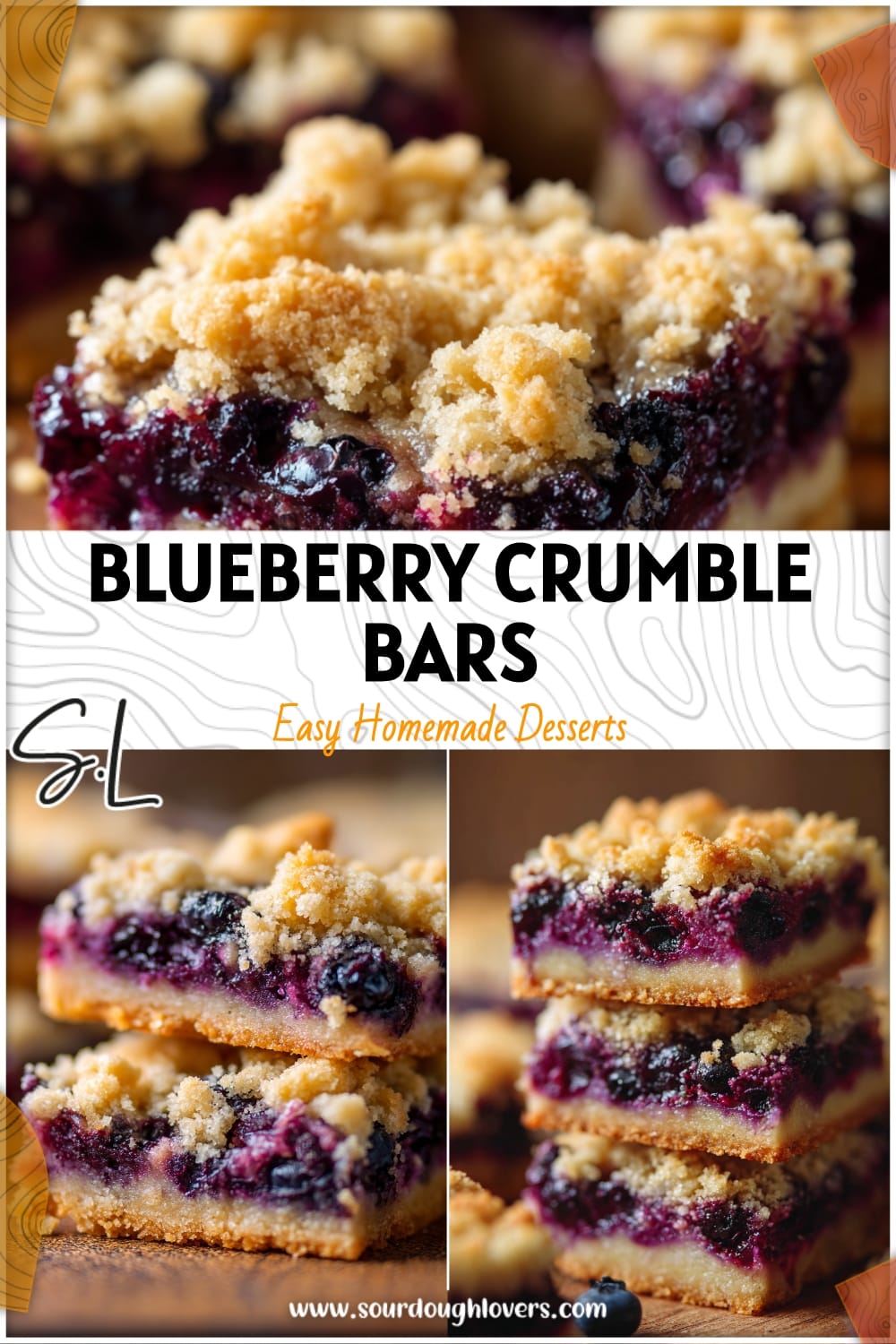 Easy Blueberry Crumble Bars Recipe