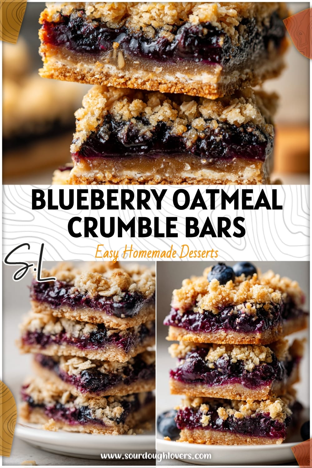 Easy Blueberry Crumble Bars with Oatmeal - Perfect for Breakfast or Dessert!