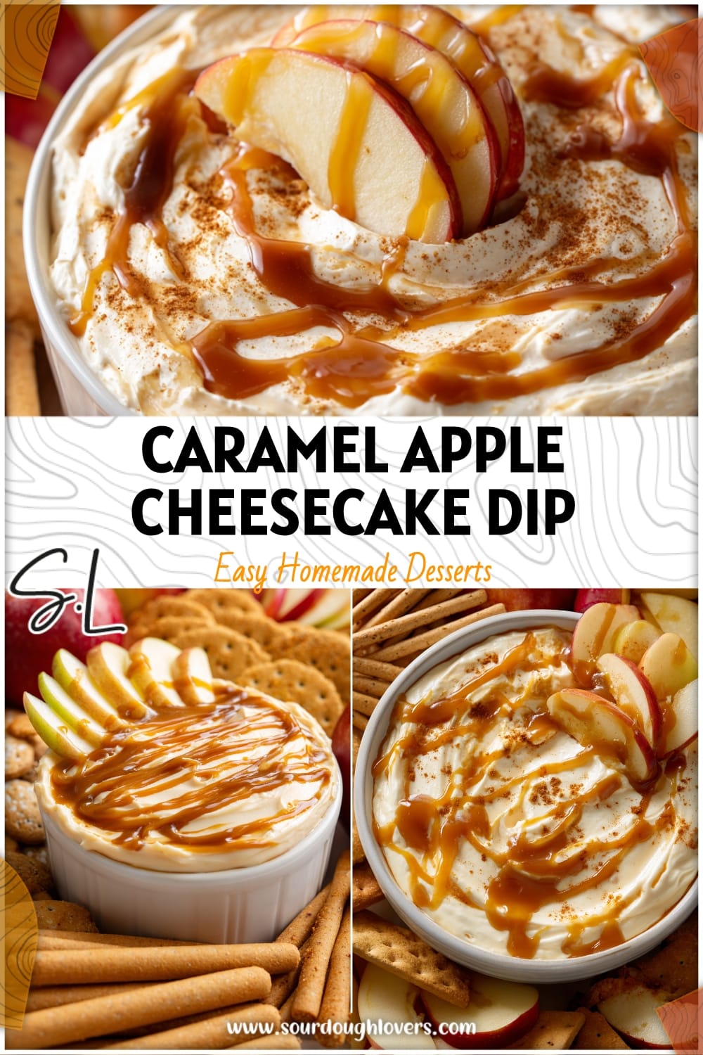Caramel Apple Cheesecake Dip: Easy Fall Dessert Dip for Parties