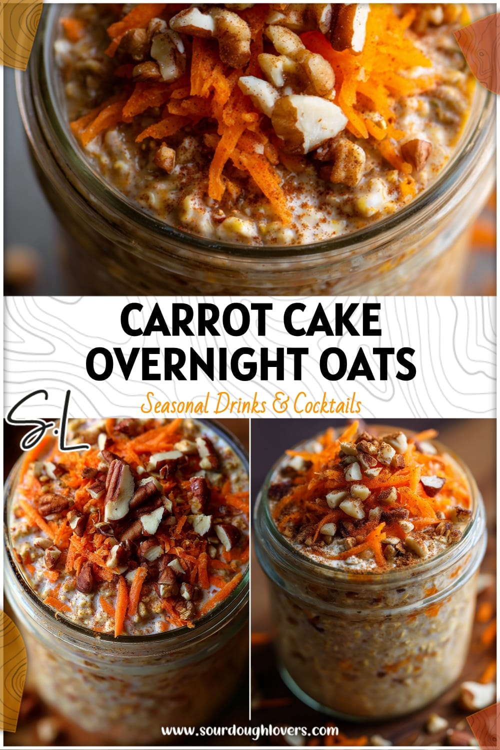 Carrot Cake Overnight Oats Recipe: Easy & Healthy Breakfast Idea