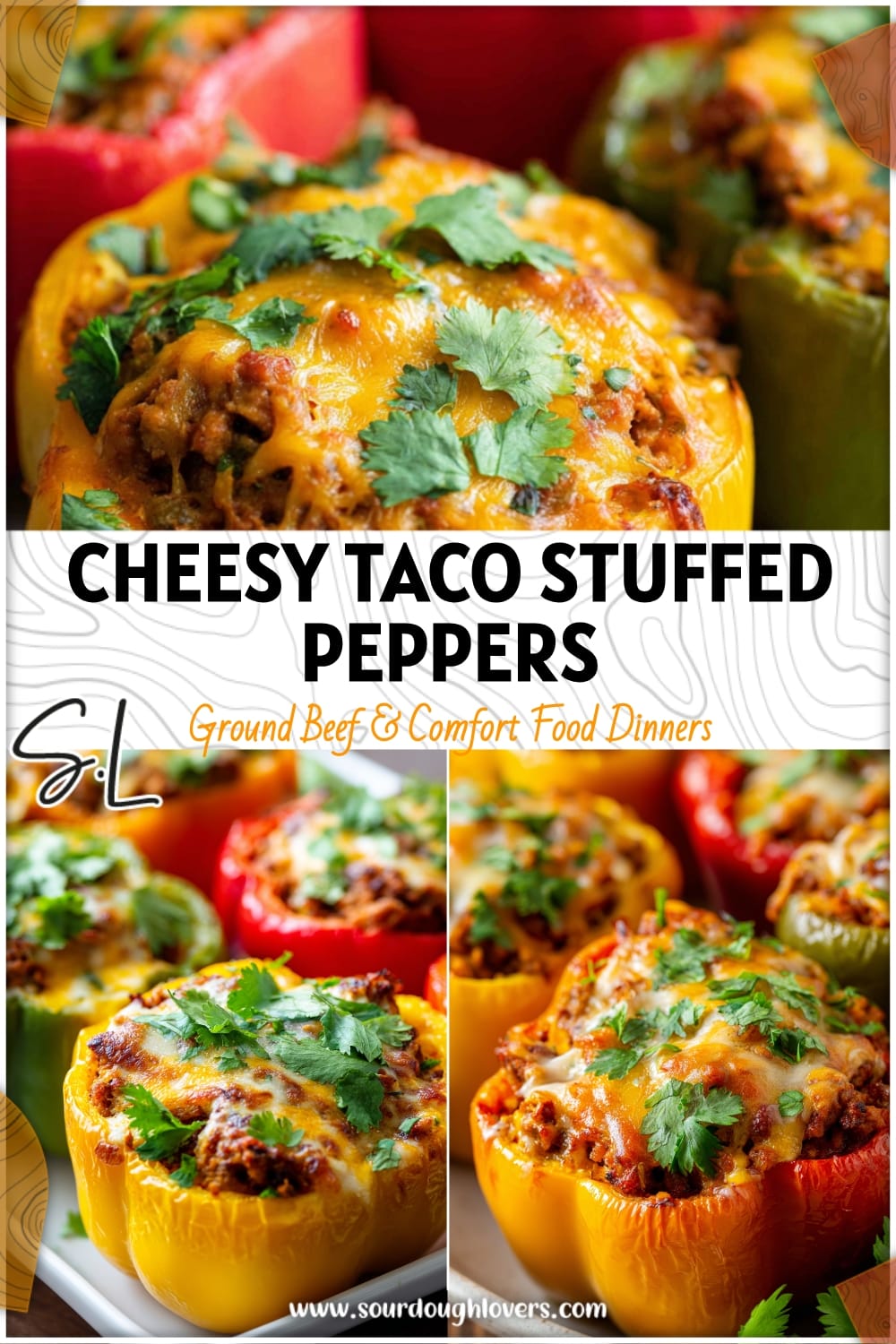 Cheesy Taco Stuffed Peppers: Easy Vegetarian Dinner Idea