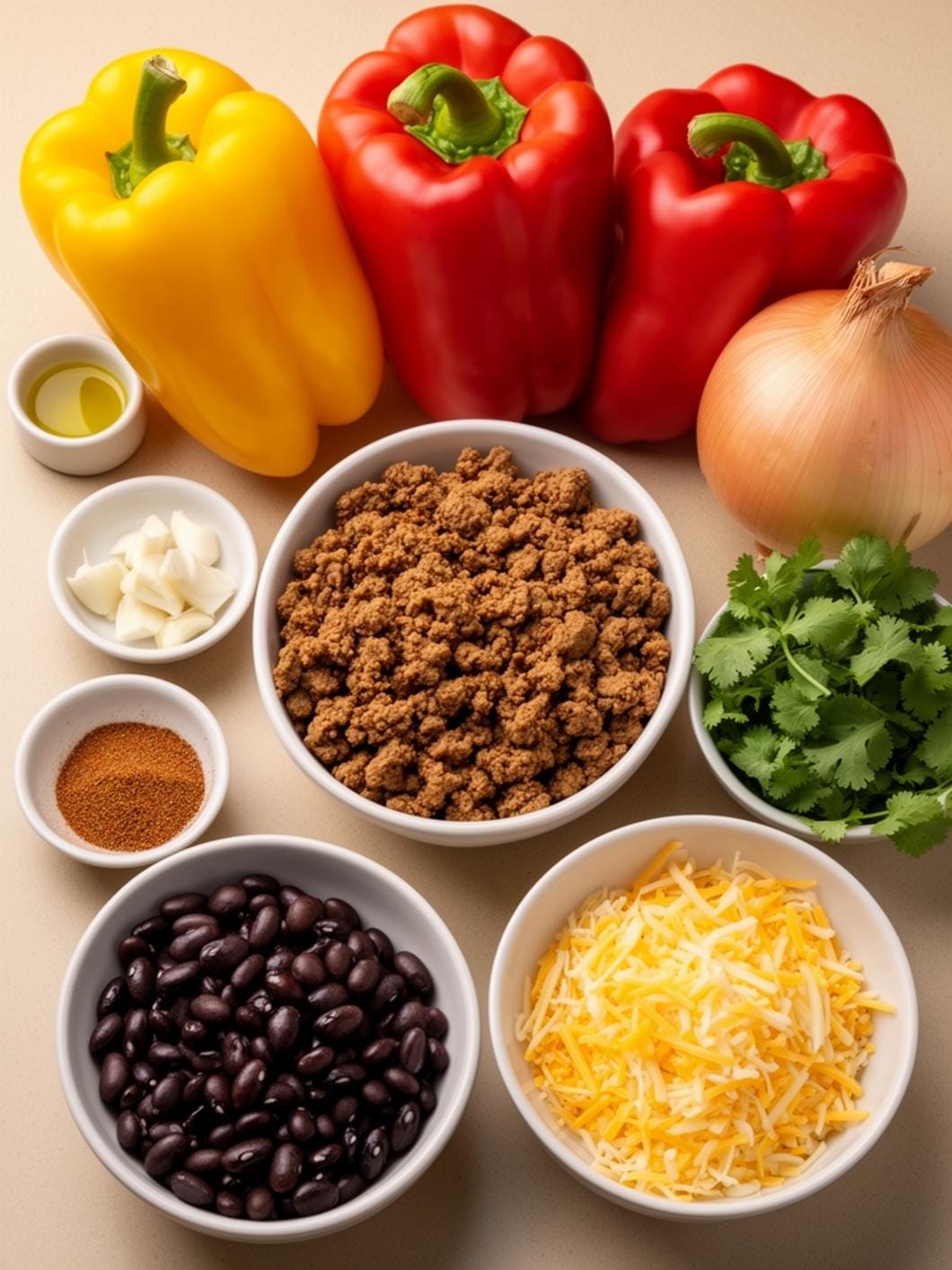 Cheesy Taco Stuffed Peppers: Easy Vegetarian Dinner Idea 13 Cheesy Taco Stuffed Peppers: Easy Vegetarian Dinner Idea