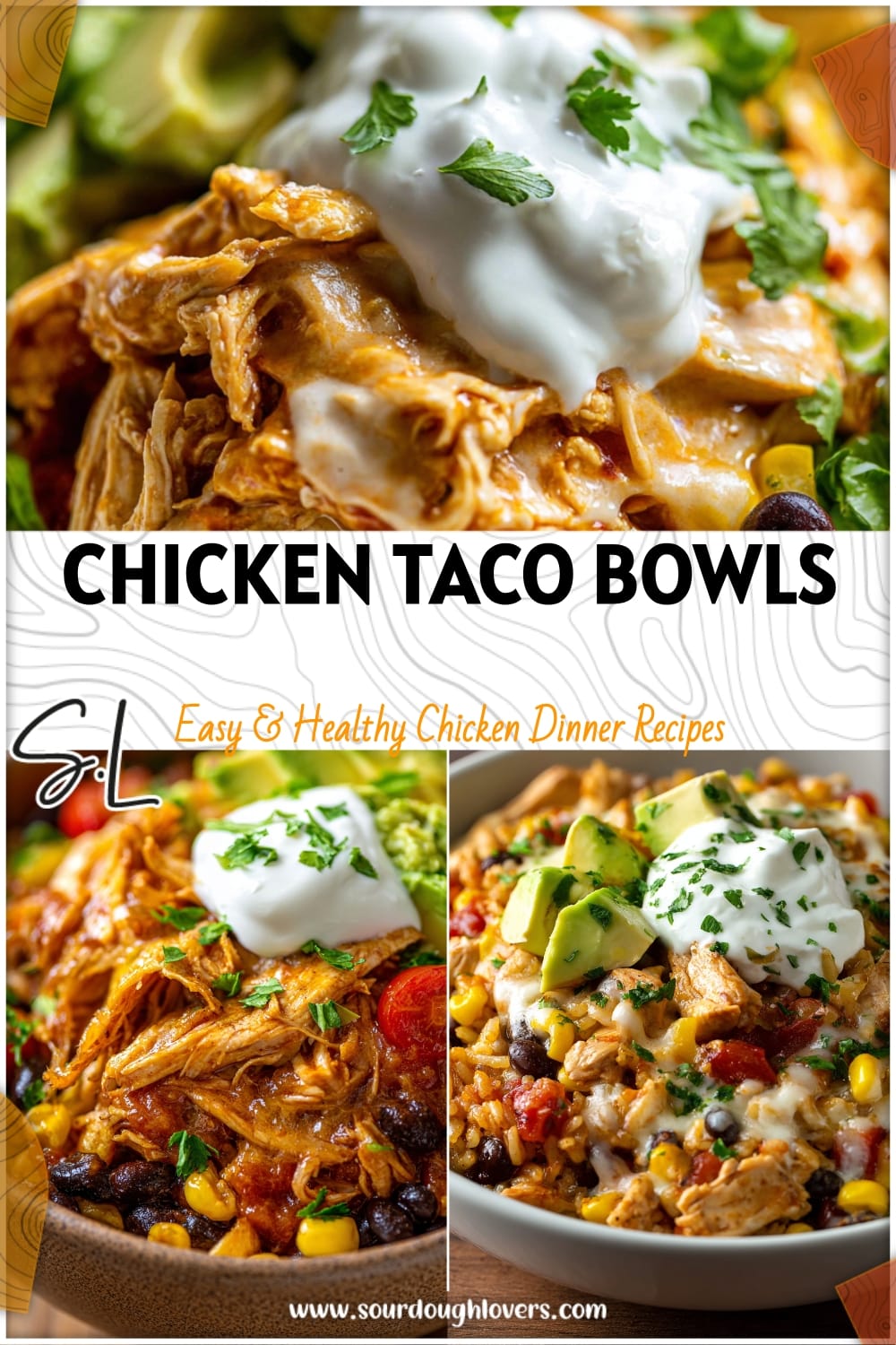 20-Minute Chicken Taco Bowls