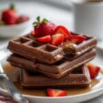 Chocolate Strawberry Waffles: Homemade Breakfast Delight 12 =