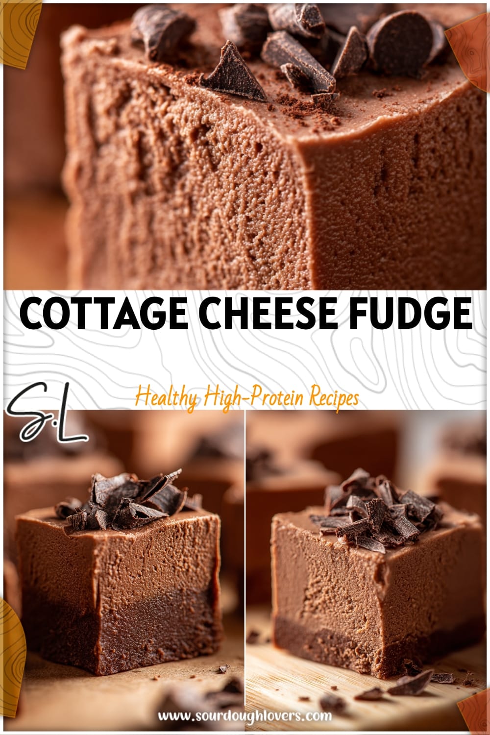 Easy 2-Ingredient Cottage Cheese Chocolate Fudge Recipe