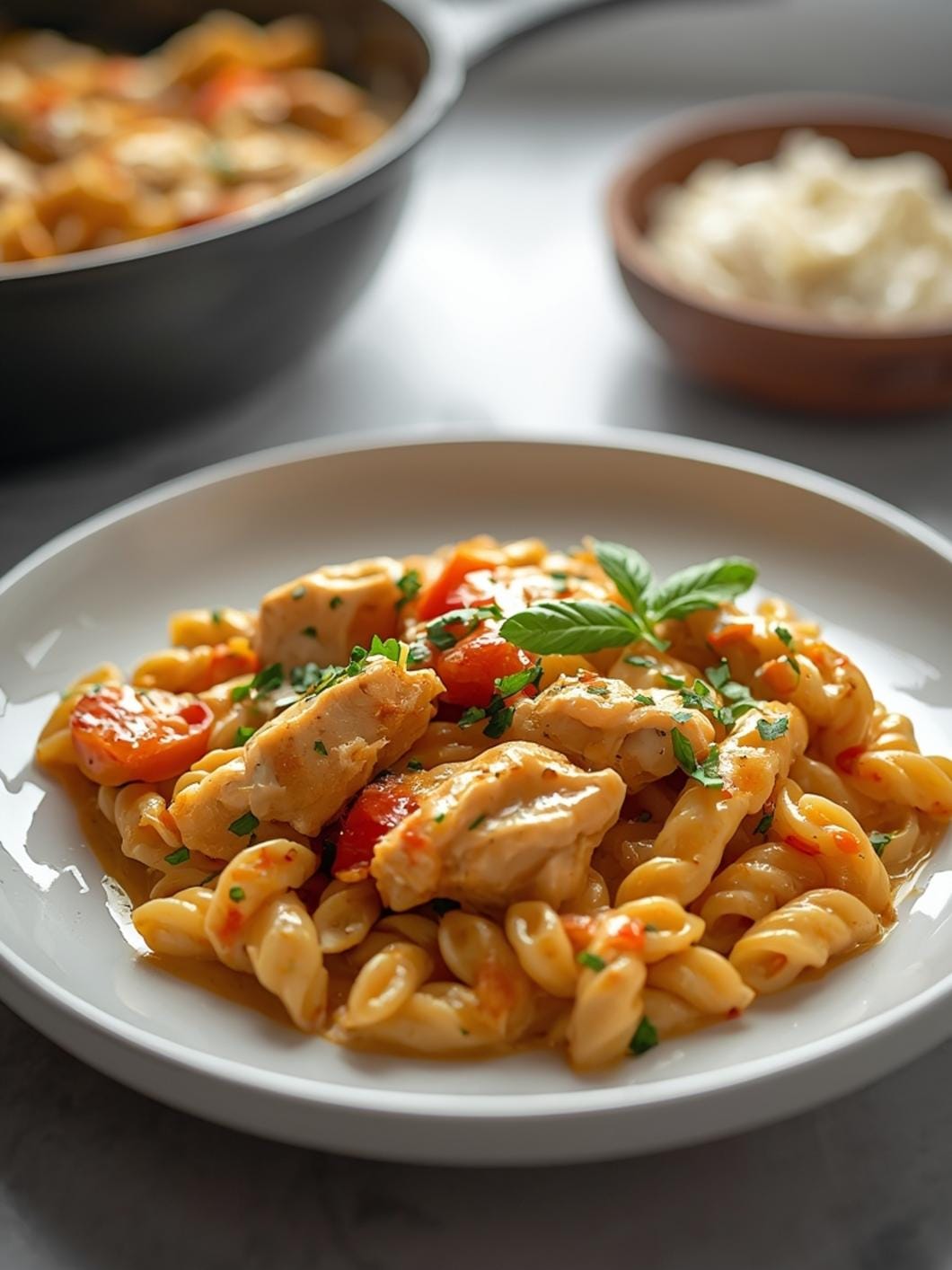 Creamy Chicken Alfredo Orzo: Easy One-Pot Recipe