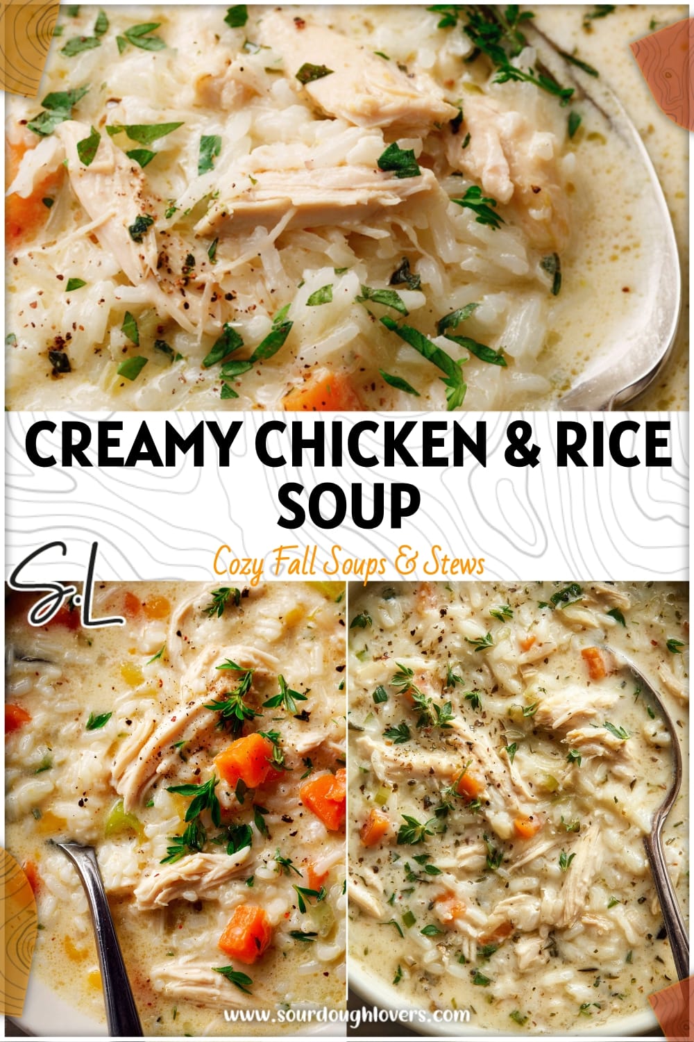 Creamy Chicken & Rice Soup: Easy Homemade Crockpot Recipe