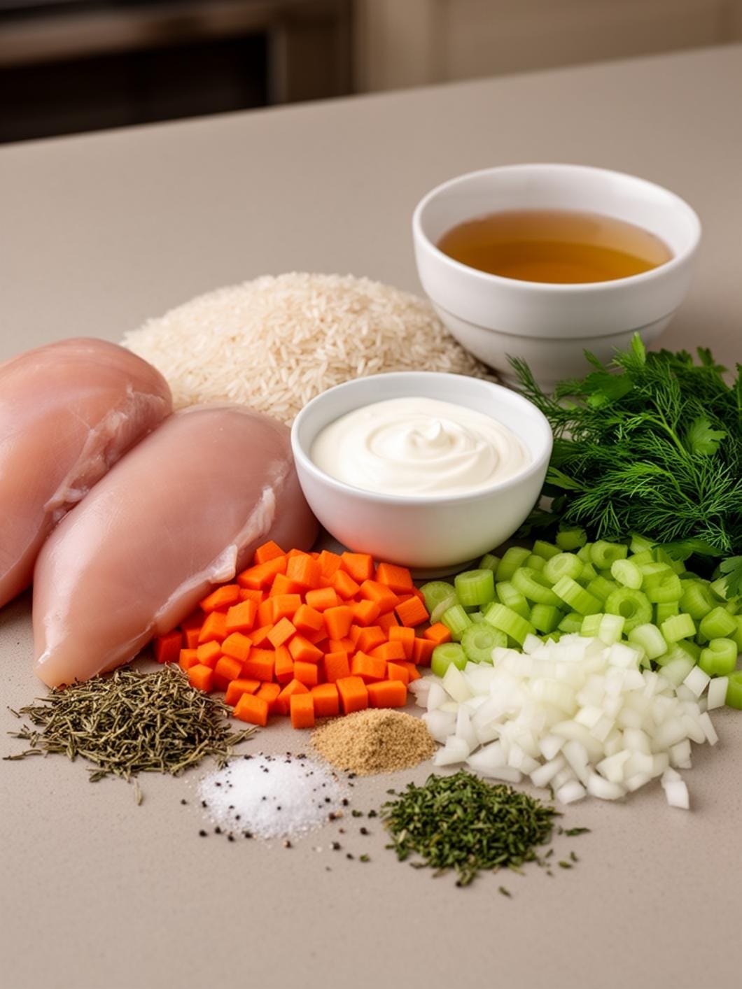 Creamy Chicken & Rice Soup: Easy Homemade Crockpot Recipe