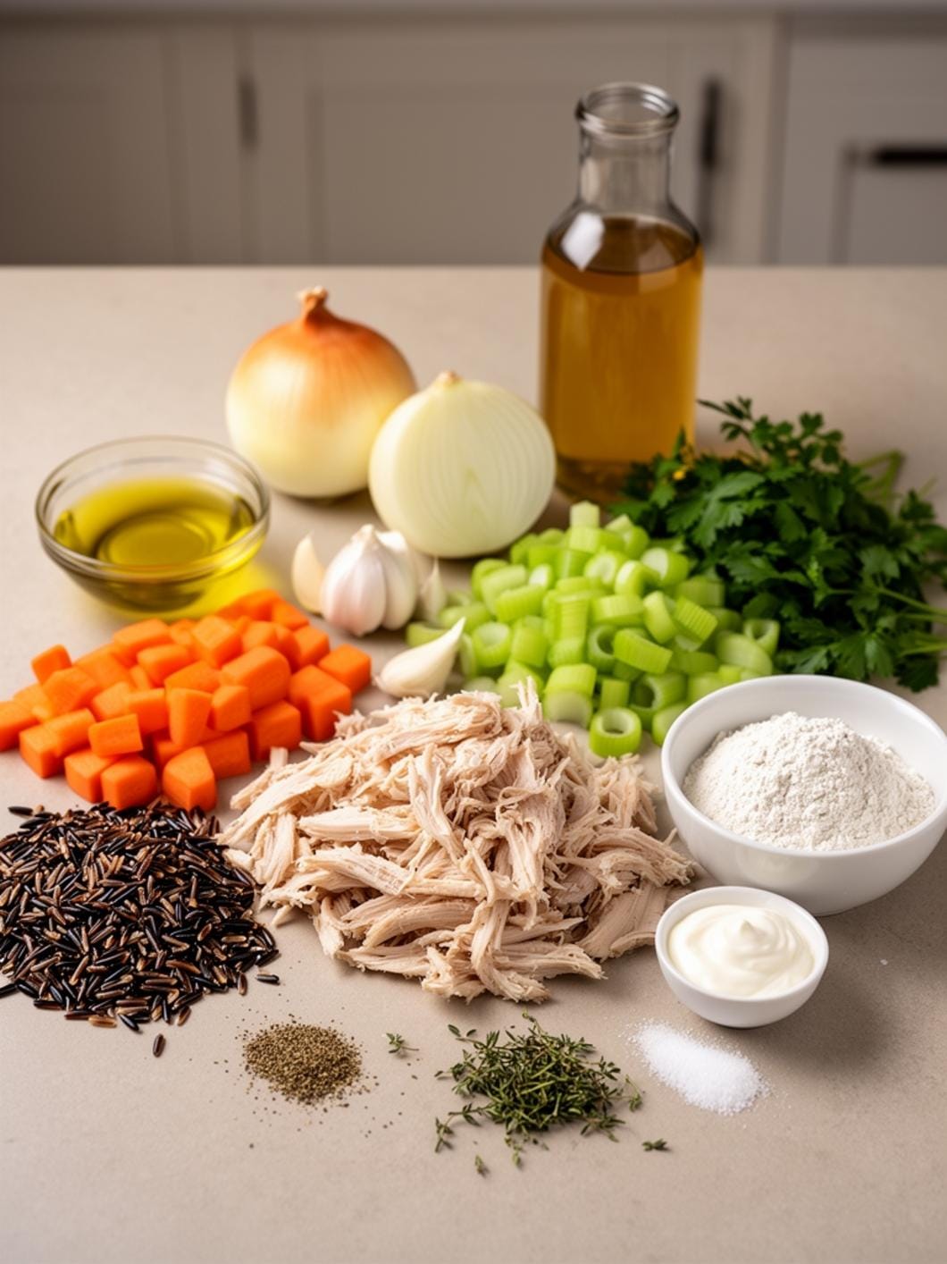 Creamy Chicken & Wild Rice Soup: Easy Stovetop Comfort Food