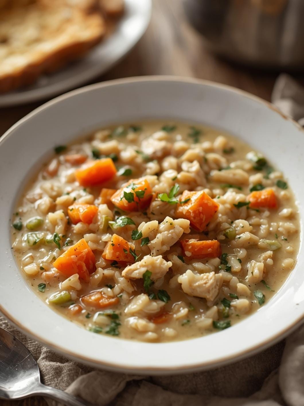 Creamy Chicken & Wild Rice Soup: Easy Stovetop Comfort Food