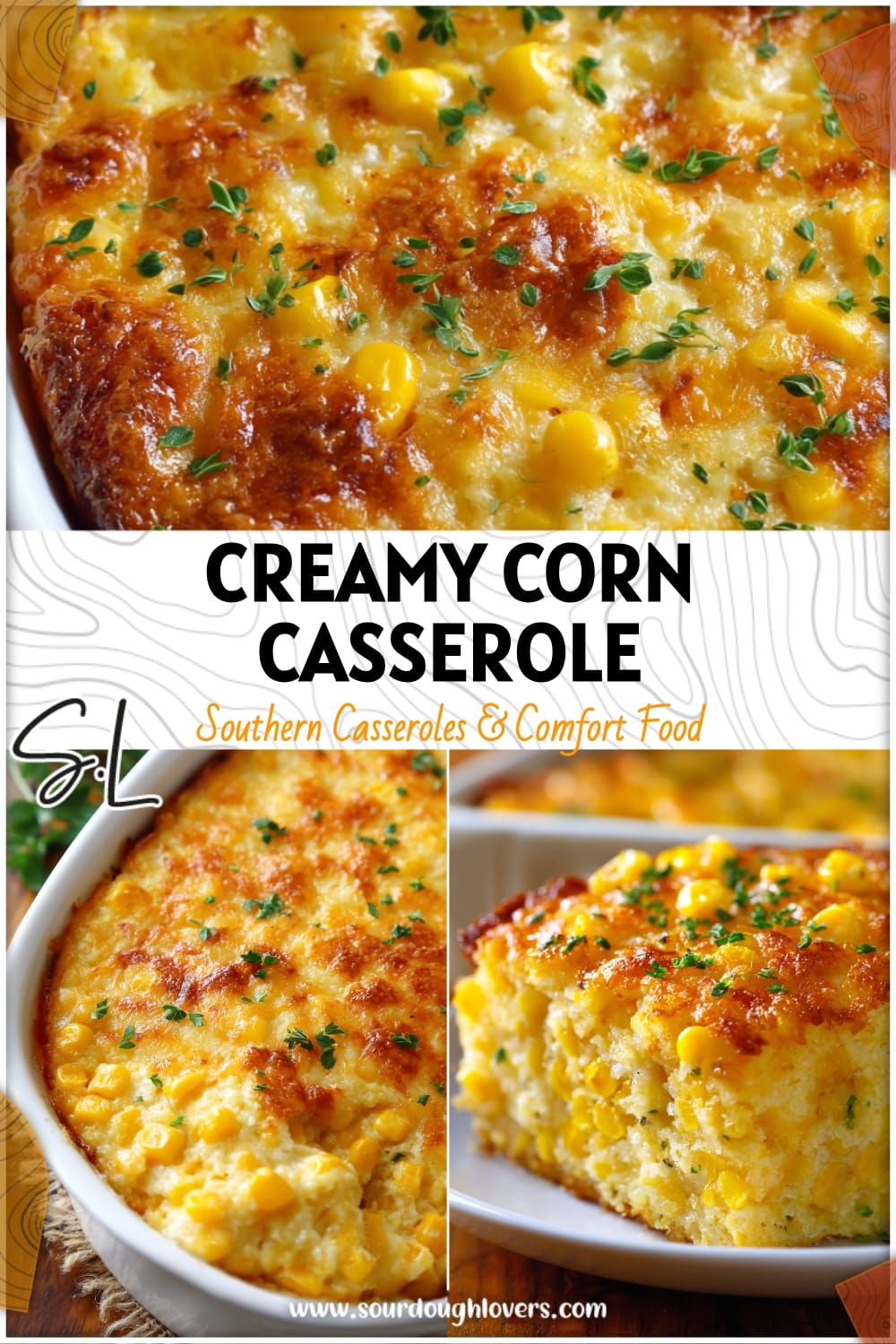 Creamy Corn Casserole: Easy Side Dish for Potlucks & Thanksgiving