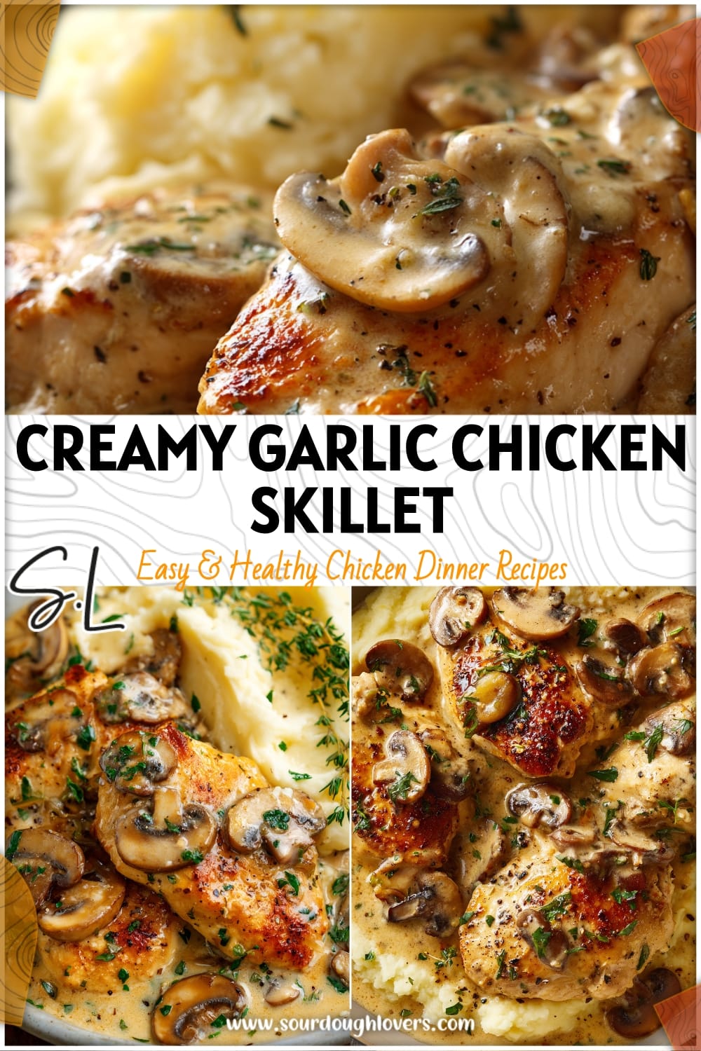 Creamy Garlic Chicken Skillet: Easy Weeknight Dinner Idea