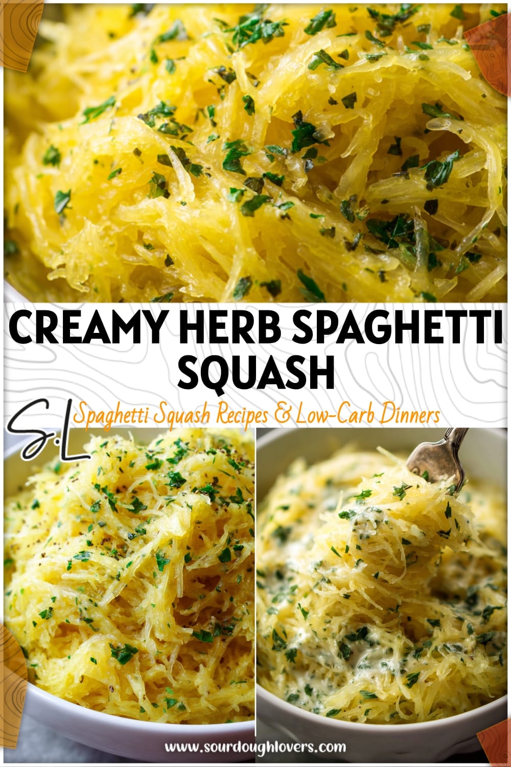 Spaghetti Squash with Creamy Herb Sauce: A Healthy Pasta Alternative