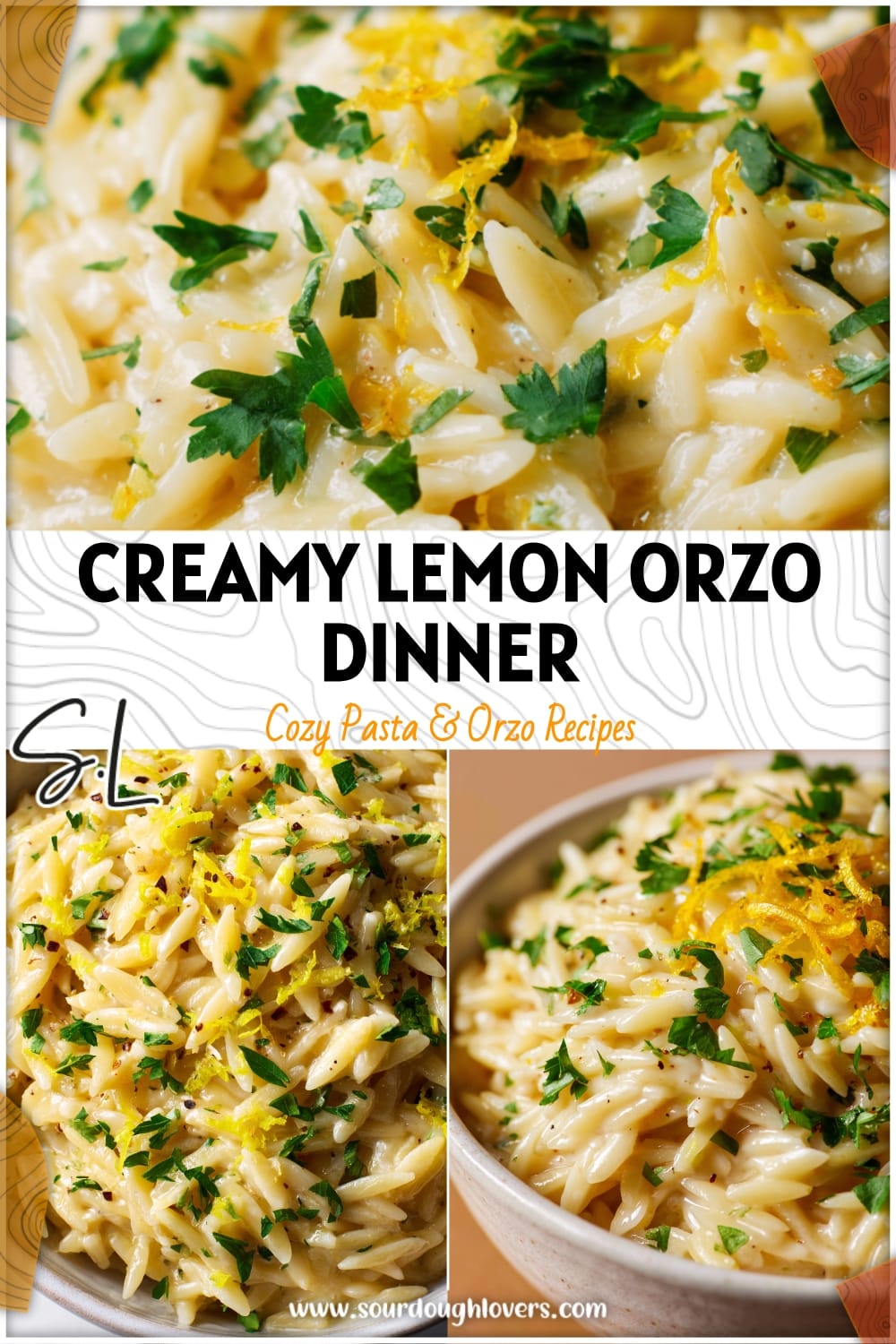 Creamy Lemon Parmesan Orzo: Easy Dinner Idea