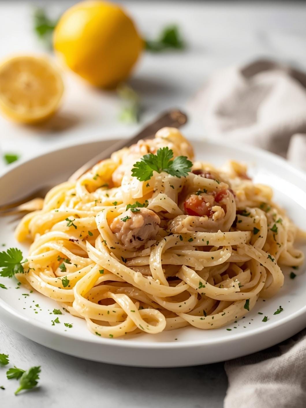 Creamy Lemon Parmesan Orzo: Easy & Healthy Dinner for Two