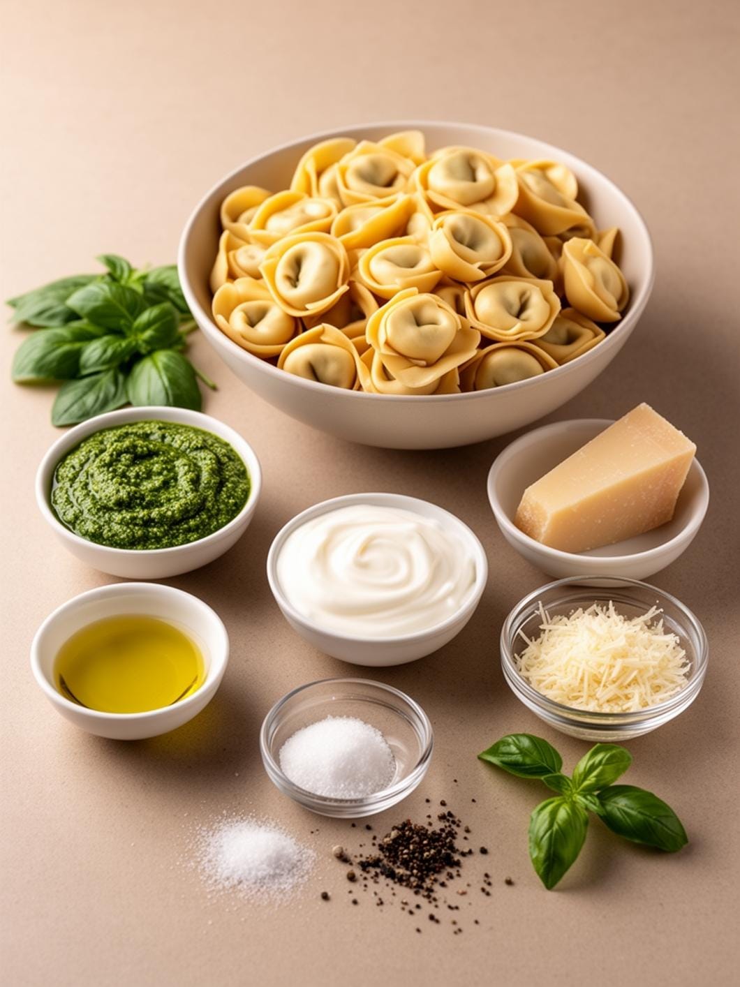Creamy Pesto Tortellini: Easy Italian Pesto Pasta Dish