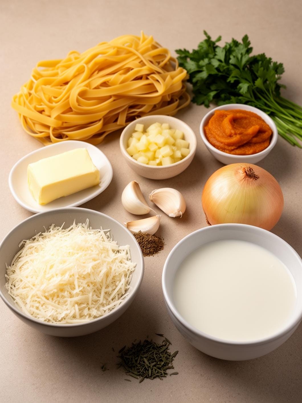 Creamy Pumpkin Alfredo Pasta: Cozy Fall Dinner Recipe