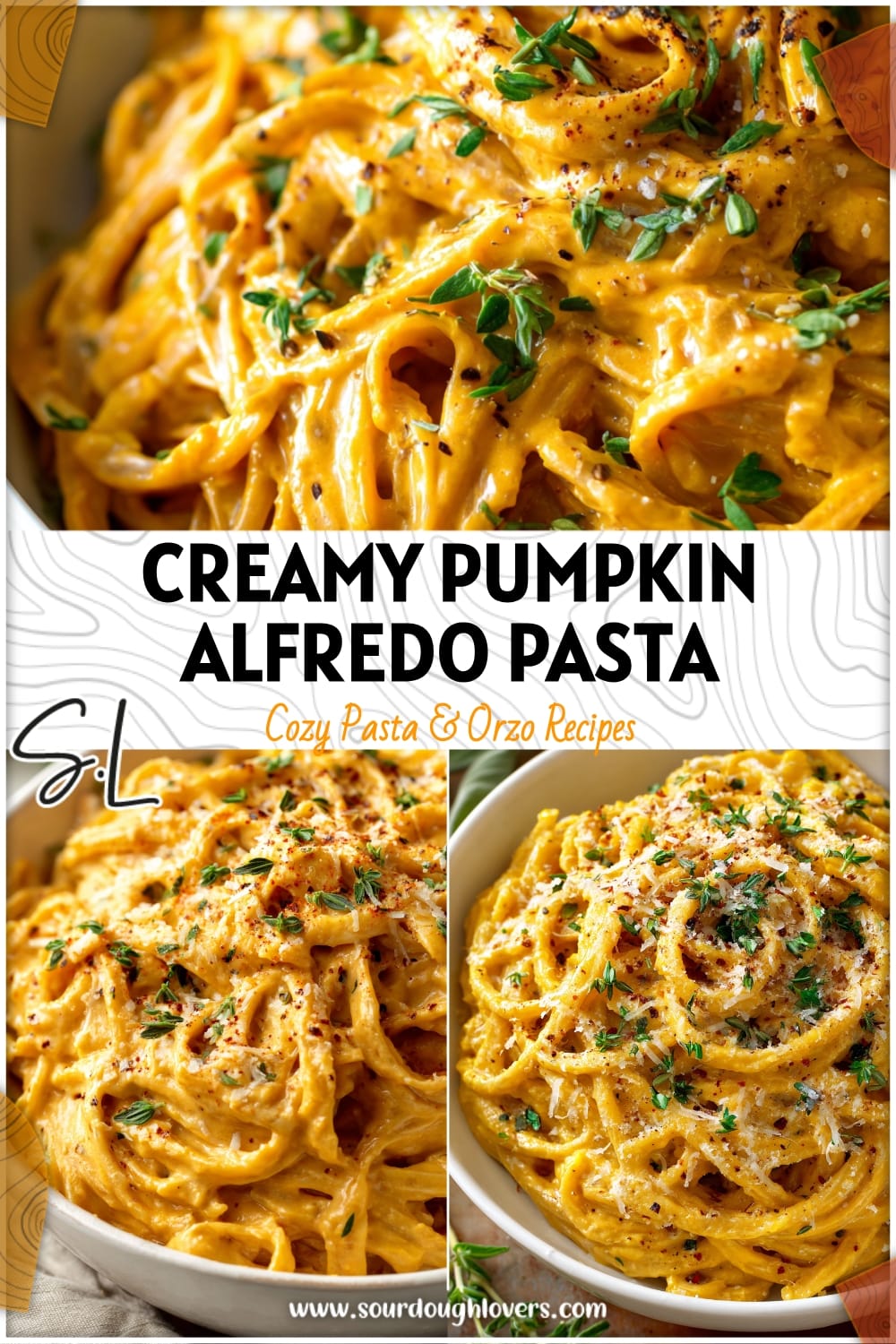 Creamy Pumpkin Alfredo Pasta: Easy Fall Comfort Food Dinner