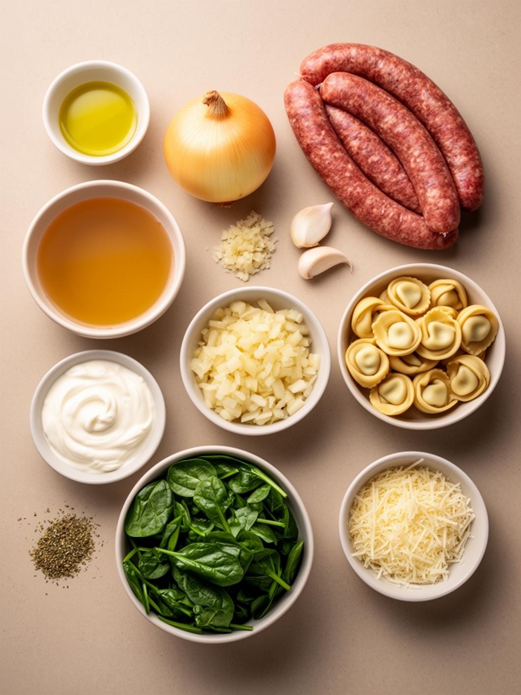 Creamy Tortellini Sausage Soup: Easy & Delicious Family Dinner