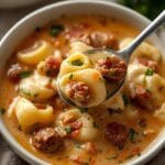 Creamy Tortellini & Sausage Soup: Easy Weeknight Meal Idea! 12 =