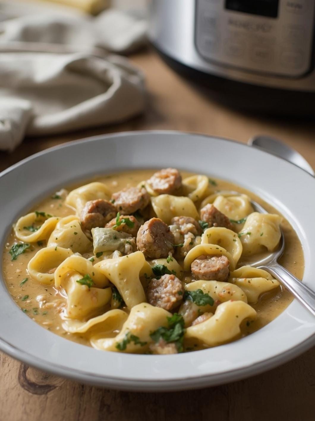 Creamy Tortellini Soup with Sausage: Easy Weeknight Meal Idea!
