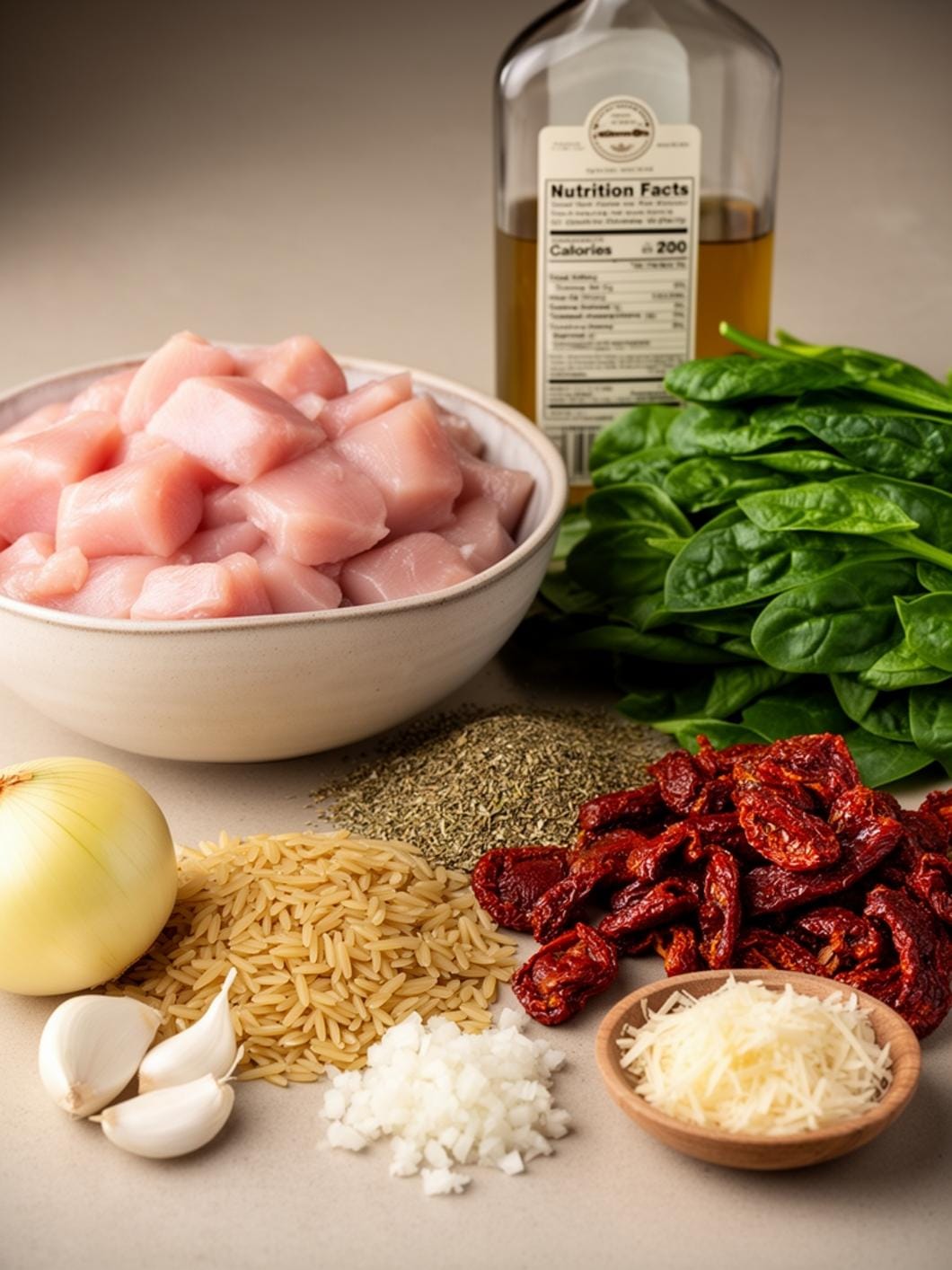 Creamy Tuscan Chicken Orzo: Easy One-Pot Dinner Recipe