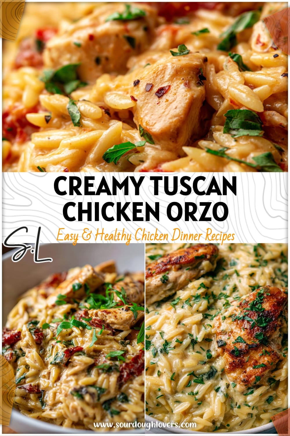 Creamy Tuscan Chicken Orzo: Easy One-Pot Dinner Recipe