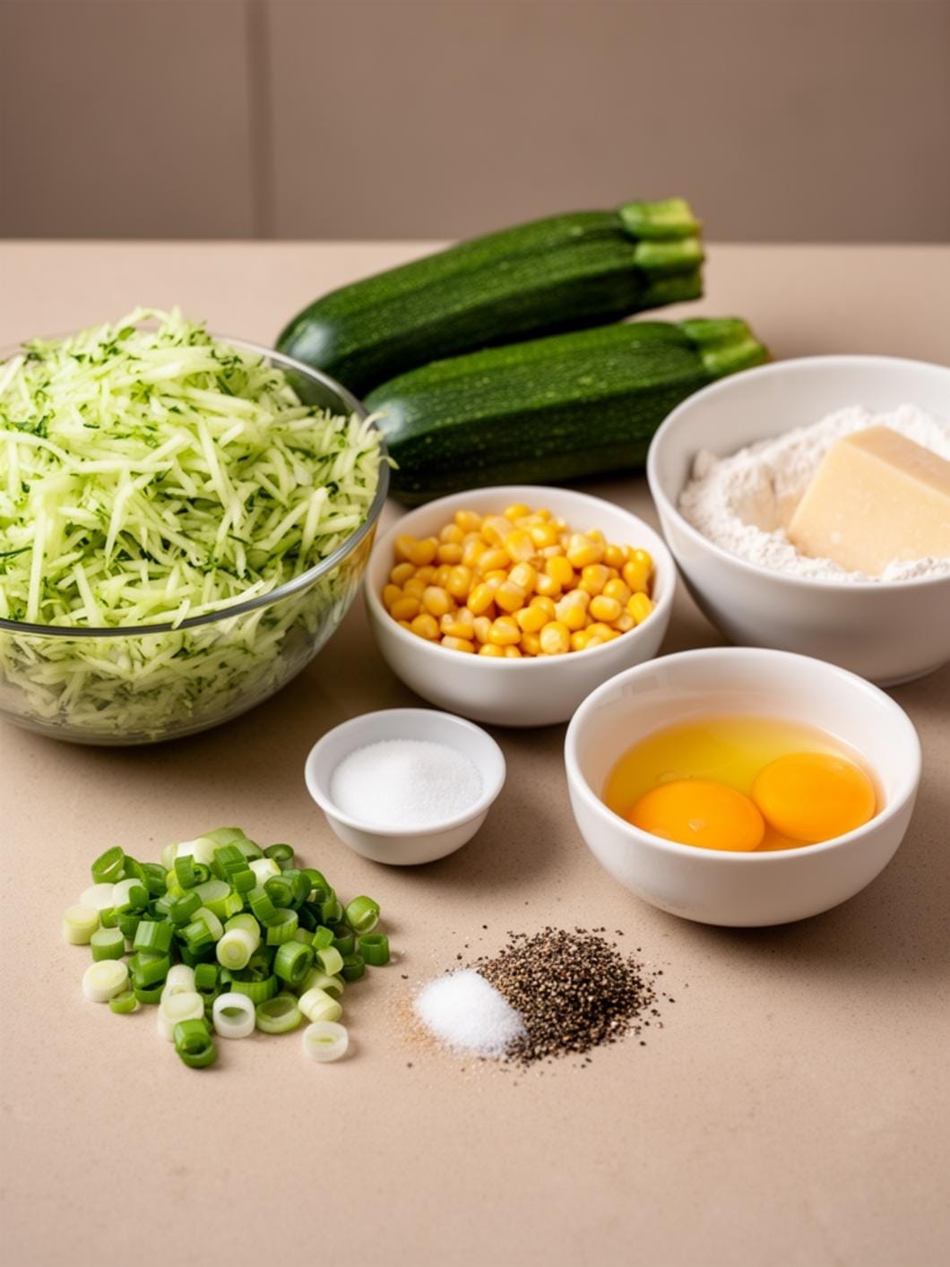 Crispy Zucchini Corn Fritters Recipe