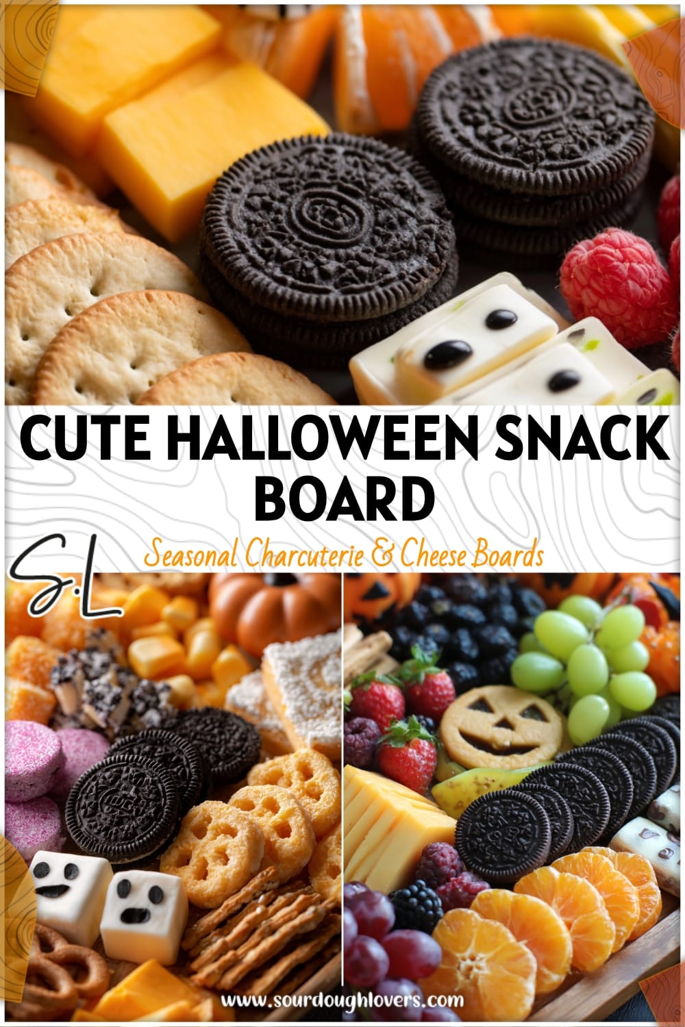 Cute & Easy Halloween Snack Board for Kids & Parties