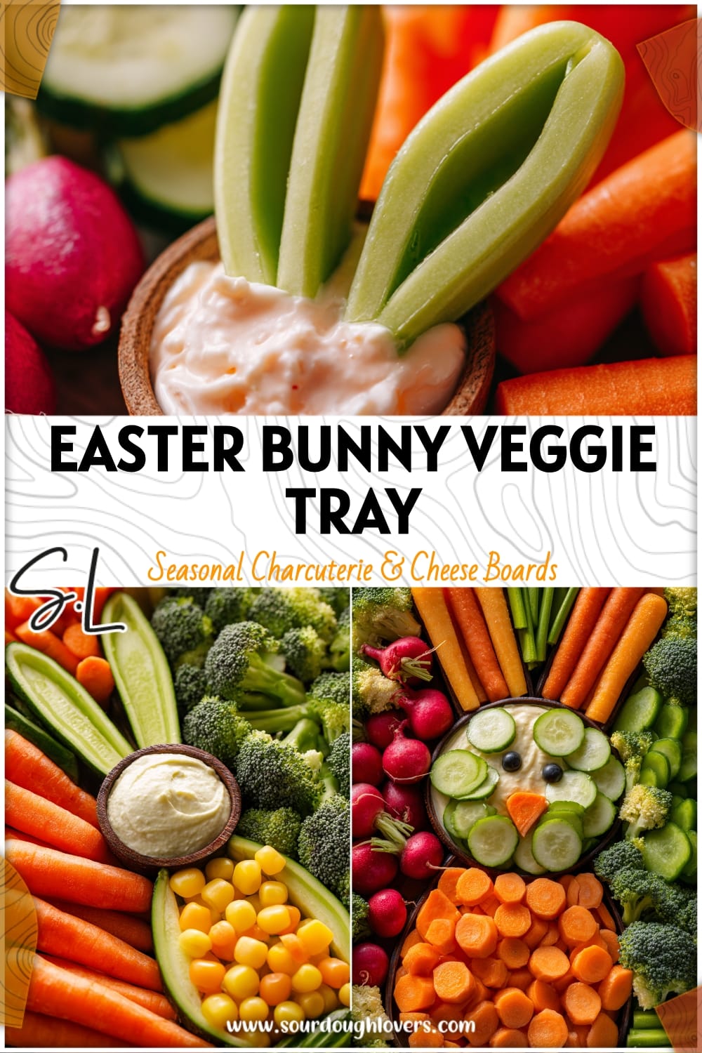 Cute Easter Bunny Veggie Tray: Kid-Friendly Appetizer Idea 14 Cute Easter Bunny Veggie Tray: Kid-Friendly Appetizer Idea