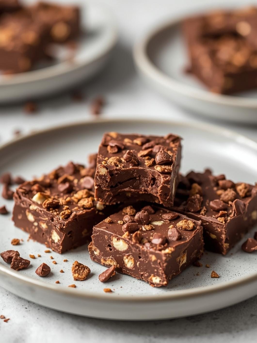 Easy 2-Ingredient Cottage Cheese Chocolate Fudge Recipe