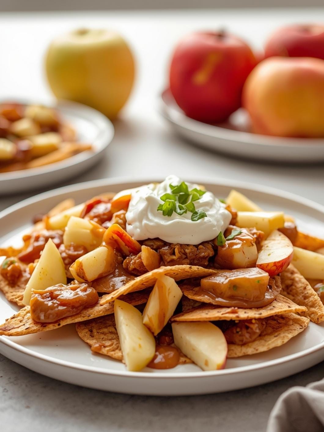 Easy Apple Nachos Recipe: Healthy Snack Board Idea